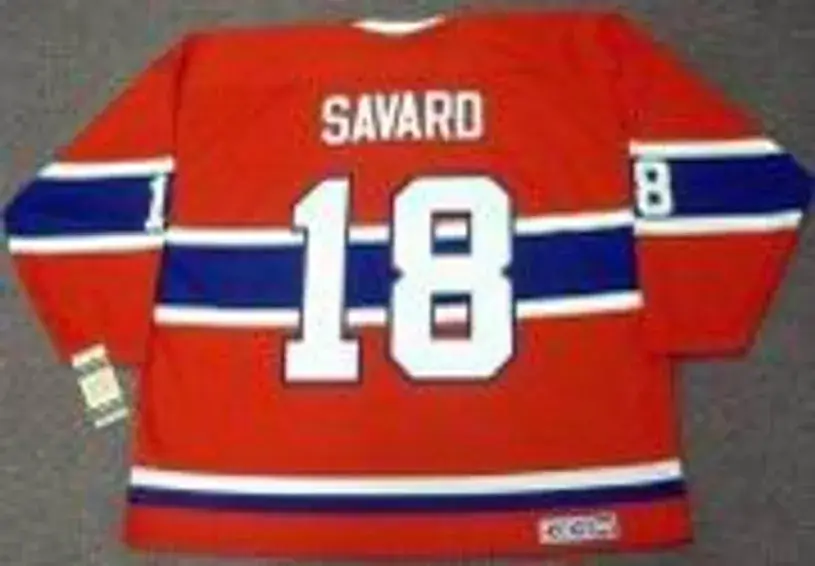 SERGE SAVARD Montreal Canadiens 1969 CCM Vintage Throwback NHL Hockey Jersey 