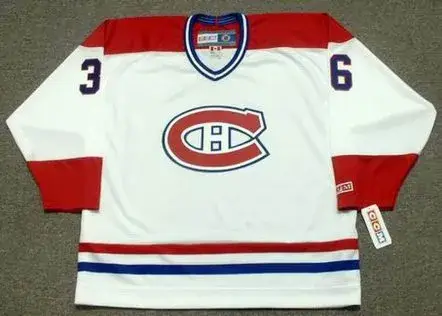 SERGIO MOMESSO Montreal Canadiens 1986 CCM Throwback Home NHL Jersey