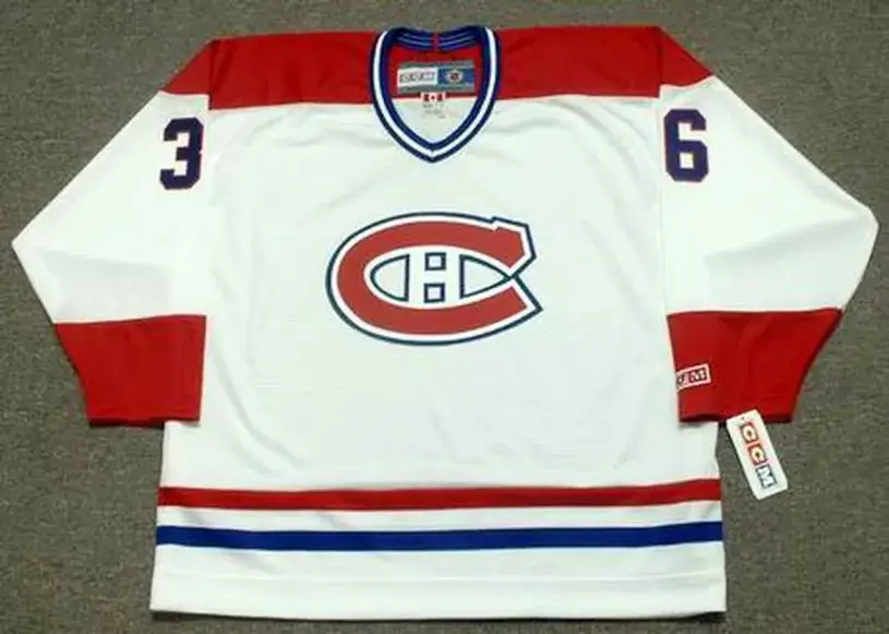 SERGIO MOMESSO Montreal Canadiens 1986 CCM Throwback Home NHL Jersey