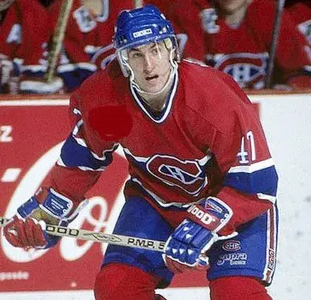 STEPHAN LEBEAU Montreal Canadiens 1990 CCM Throwback Away NHL Hockey Jersey 