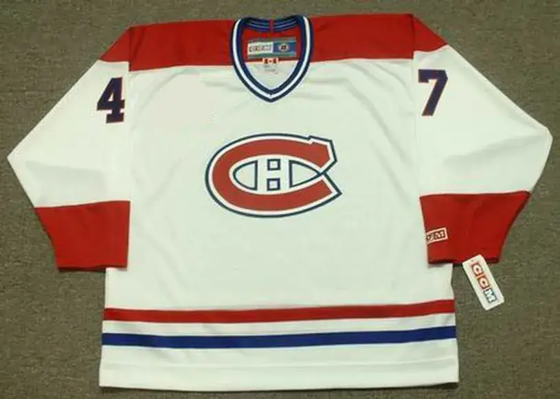 STEPHAN LEBEAU Montreal Canadiens 1993 Home CCM Throwback NHL Hockey Jersey