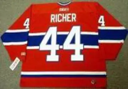 STEPHANE RICHER Montreal Canadiens 1986 CCM Throwback Away NHL Hockey Jersey 