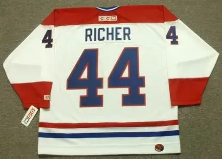 STEPHANE RICHER Montreal Canadiens 1986 CCM Throwback Home NHL Jersey 