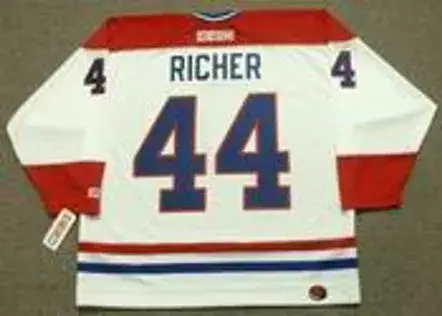 STEPHANE RICHER Montreal Canadiens 1986 CCM Throwback Home NHL Jersey 