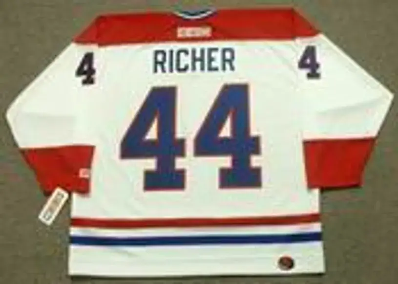 STEPHANE RICHER Montreal Canadiens 1986 CCM Throwback Home NHL Jersey 