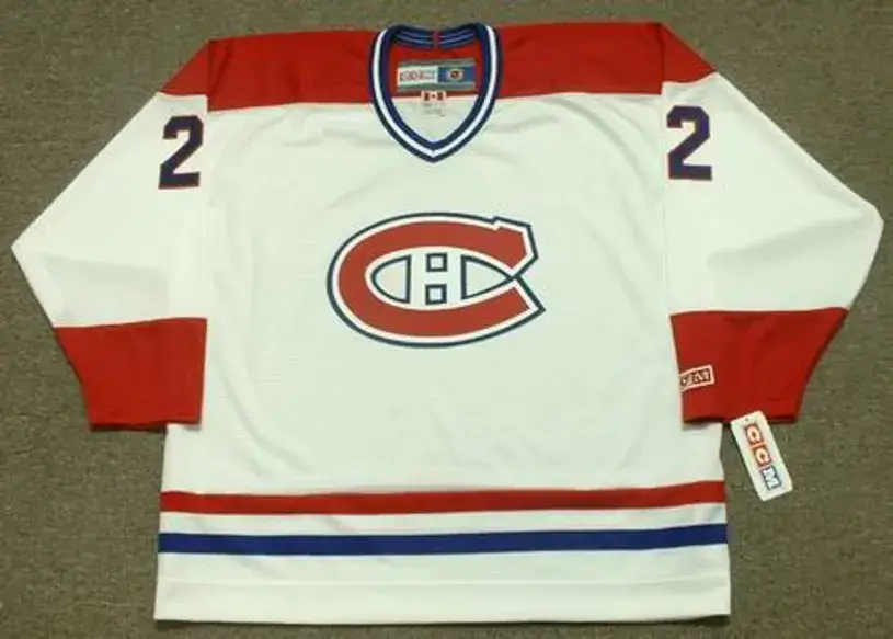 STEVE SHUTT Montreal Canadiens 1983 CCM Throwback Home NHL Jersey