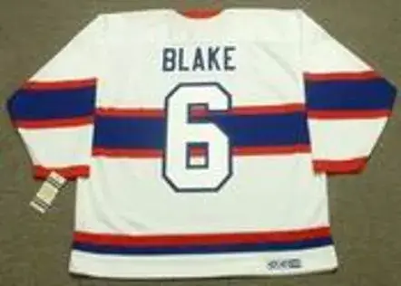 TOE BLAKE Montreal Canadiens 1946 CCM Vintage Throwback NHL Jersey 