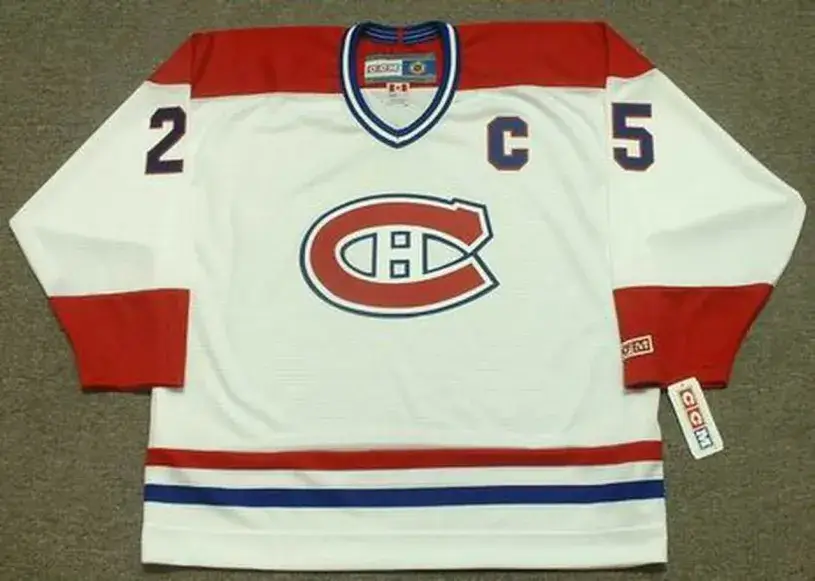 VINCENT DAMPHOUSSE Montreal Canadiens 1996 Home CCM Throwback NHL Hockey Jersey