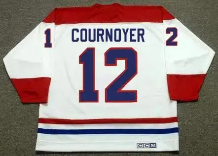 YVAN COURNOYER Montreal Canadiens 1968 Away CCM NHL Throwback Hockey Jersey