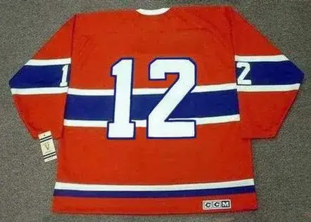 YVAN COURNOYER Montreal Canadiens 1968 Home CCM Throwback NHL Hockey Jersey 