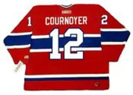 YVAN COURNOYER Montreal Canadiens 1978 CCM Throwback Away NHL Jersey 