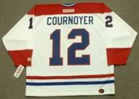 YVAN COURNOYER Montreal Canadiens 1978 CCM Throwback Home NHL Jersey 