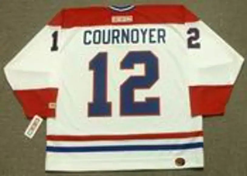 YVAN COURNOYER Montreal Canadiens 1978 CCM Throwback Home NHL Jersey 