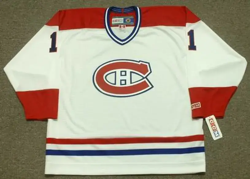 YVON LAMBERT Montreal Canadiens 1978 CCM Throwback Home NHL Jersey