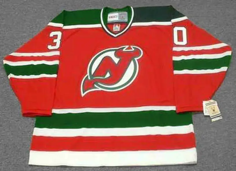 MARTIN BRODEUR New Jersey Devils 1980’s CCM Vintage Throwback NHL Hockey Jersey