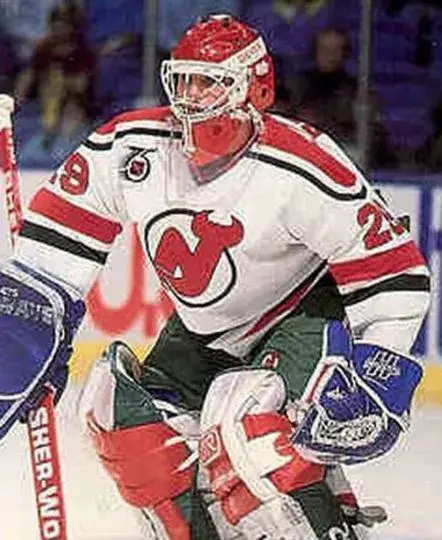 MARTIN BRODEUR New Jersey Devils 1992 CCM Vintage Throwback “Rookie” Home Jersey 