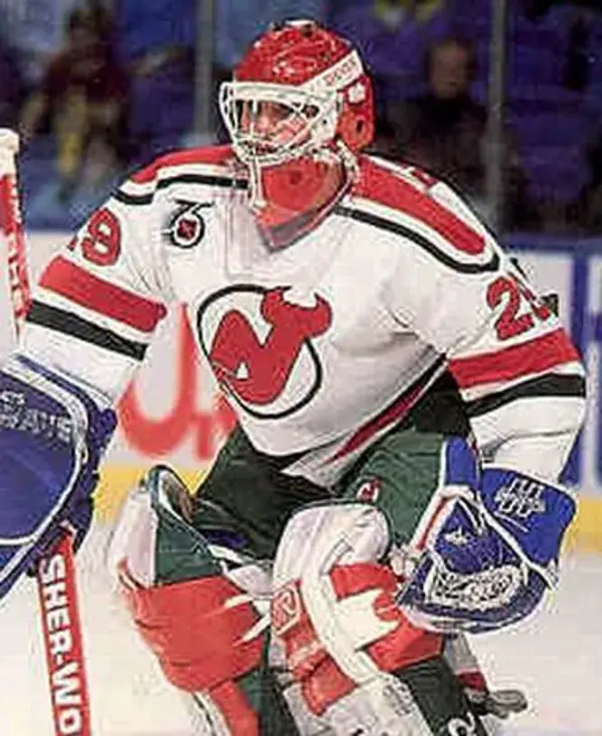 MARTIN BRODEUR New Jersey Devils 1992 CCM Vintage Throwback “Rookie” Home Jersey 