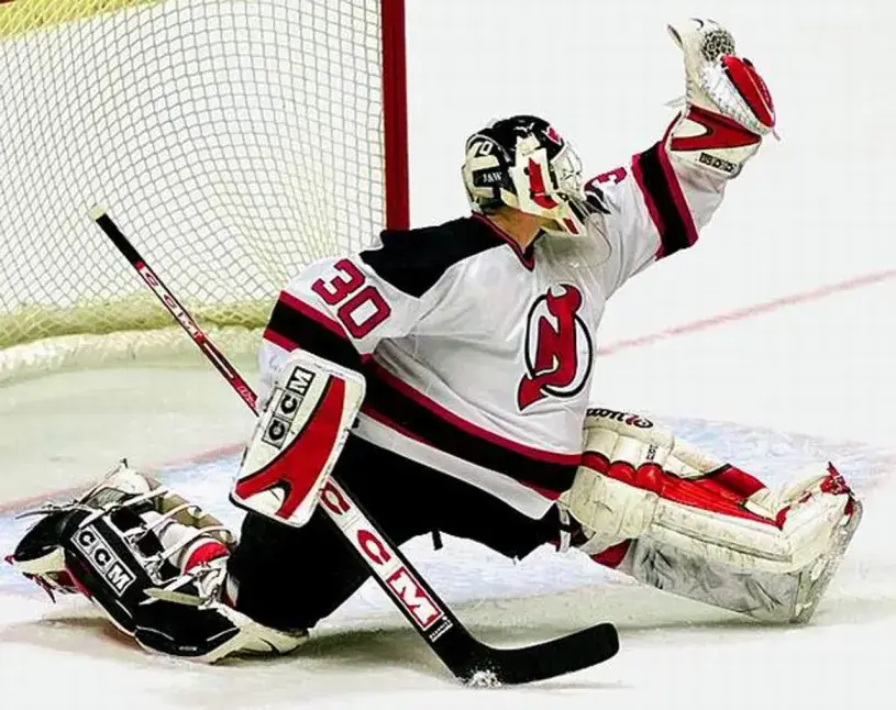 MARTIN BRODEUR New Jersey Devils 2003 Home CCM Throwback NHL Hockey Jersey 