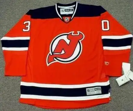 MARTIN BRODEUR New Jersey Devils 2010 REEBOK Throwback NHL Hockey Jersey