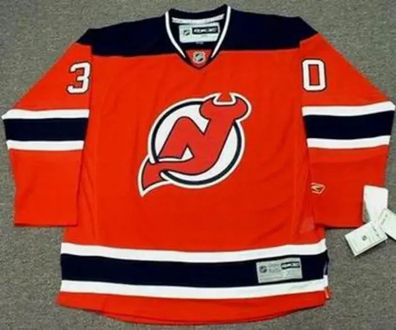 MARTIN BRODEUR New Jersey Devils 2010 REEBOK Throwback NHL Hockey Jersey