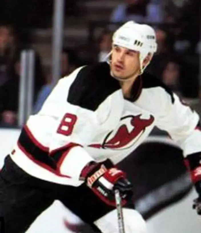 MIKE PELUSO New Jersey Devils 1995 CCM Throwback Home NHL Hockey Jersey 