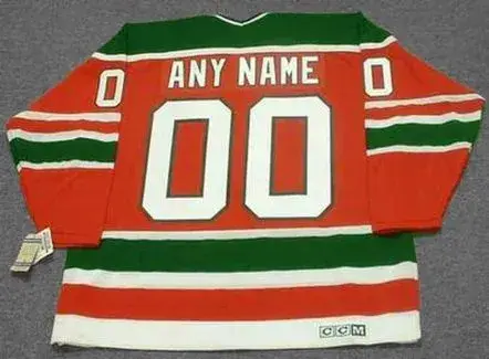 NEW JERSEY DEVILS 1980’s CCM Vintage Away Jersey Customized “Any Name & Number(s)” 
