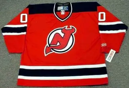 NEW JERSEY DEVILS 1990’s CCM Throwback Away Jersey Customized “Any Name & Number(s)”