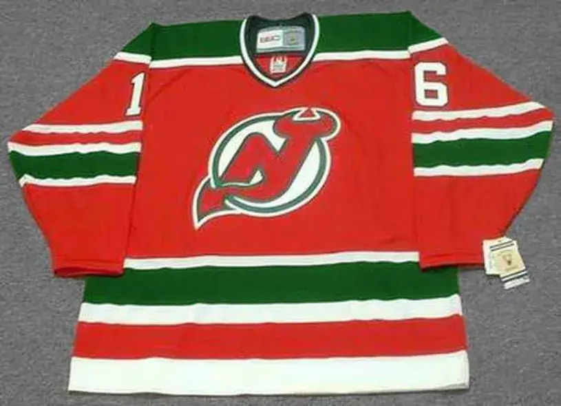 PAT VERBEEK New Jersey Devils 1988 CCM Vintage Throwback NHL Hockey Jersey
