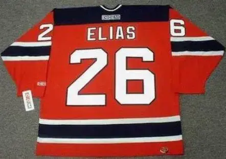 PATRIK ELIAS New Jersey Devils 2006 Home CCM NHL Vintage Throwback Jersey 