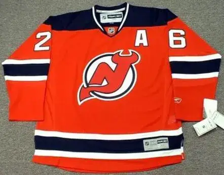 PATRIK ELIAS New Jersey Devils 2010 REEBOK Throwback NHL Hockey Jersey