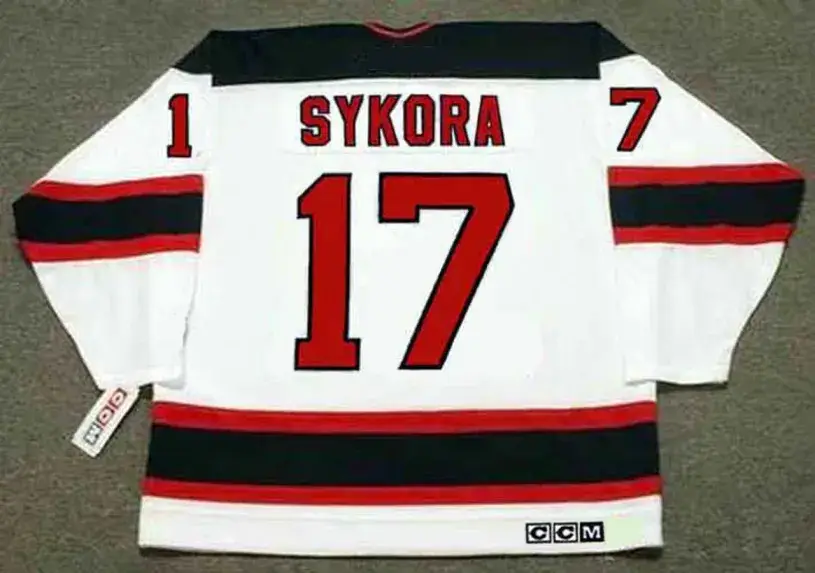 PETR SYKORA New Jersey Devils 1998 Home CCM Throwback NHL Hockey Jersey 