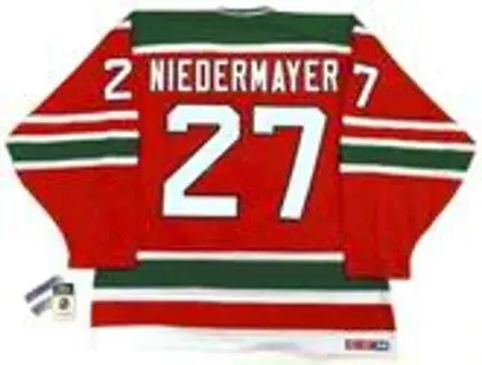SCOTT NIEDERMAYER New Jersey Devils 1992 CCM Vintage “Rookie” Away Jersey 