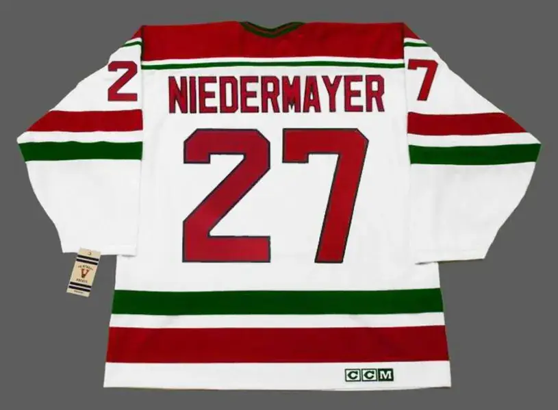 SCOTT NIEDERMAYER New Jersey Devils 1992 CCM Vintage “Rookie” Home Jersey 