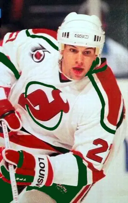 SCOTT NIEDERMAYER New Jersey Devils 1992 CCM Vintage “Rookie” Home Jersey 