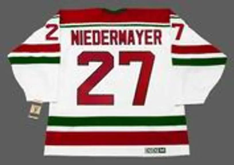 SCOTT NIEDERMAYER New Jersey Devils 1992 CCM Vintage “Rookie” Home Jersey 