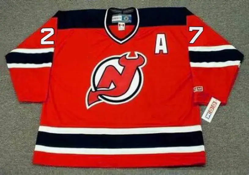 SCOTT NIEDERMAYER New Jersey Devils 2003 Away CCM NHL Vintage Throwback Jersey