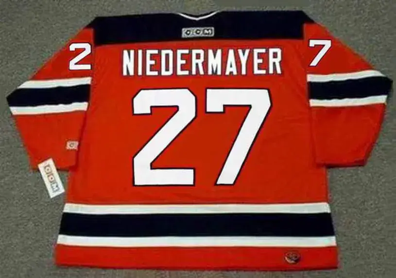 SCOTT NIEDERMAYER New Jersey Devils 2003 Away CCM NHL Vintage Throwback Jersey 