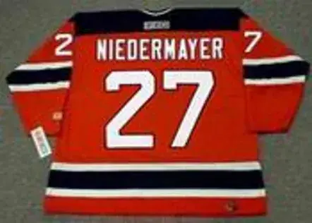 SCOTT NIEDERMAYER New Jersey Devils 2003 Away CCM NHL Vintage Throwback Jersey 