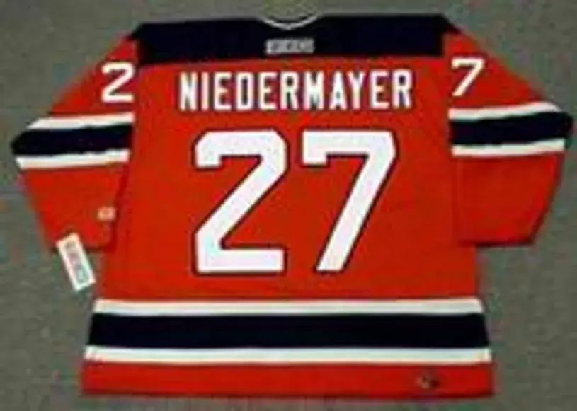 SCOTT NIEDERMAYER New Jersey Devils 2003 Away CCM NHL Vintage Throwback Jersey 