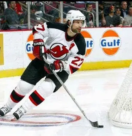 SCOTT NIEDERMAYER New Jersey Devils 2003 Home CCM NHL Vintage Throwback Jersey 