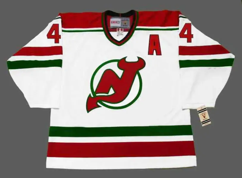 SCOTT STEVENS New Jersey Devils 1991 CCM Vintage Throwback Home Jersey