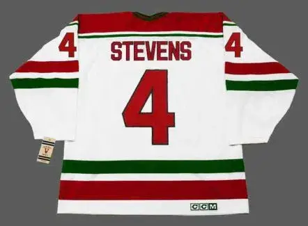 SCOTT STEVENS New Jersey Devils 1991 CCM Vintage Throwback Home Jersey 