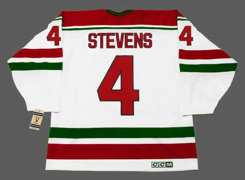 SCOTT STEVENS New Jersey Devils 1991 CCM Vintage Throwback Home Jersey 