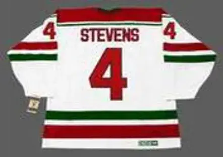 SCOTT STEVENS New Jersey Devils 1991 CCM Vintage Throwback Home Jersey 