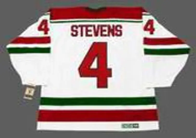 SCOTT STEVENS New Jersey Devils 1991 CCM Vintage Throwback Home Jersey 