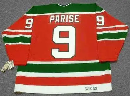 ZACH PARISE New Jersey Devils 1980’s CCM Vintage Throwback NHL Hockey Jersey 