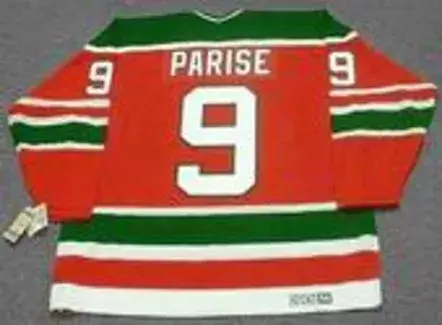 ZACH PARISE New Jersey Devils 1980’s CCM Vintage Throwback NHL Hockey Jersey 