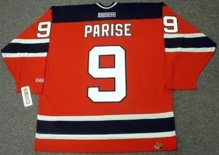 ZACH PARISE New Jersey Devils 2006 CCM Throwback “Rookie” NHL Hockey Jersey