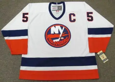 DENIS POTVIN New York Islanders 1982 CCM Vintage Home NHL Hockey Jersey