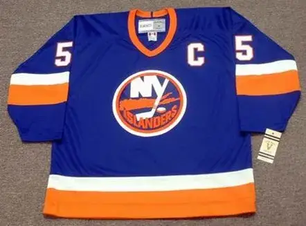 DENIS POTVIN New York Islanders 1982 CCM Vintage Throwback NHL Hockey Jersey